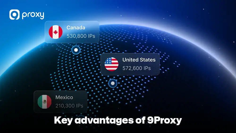 Key advantages of 9Proxy