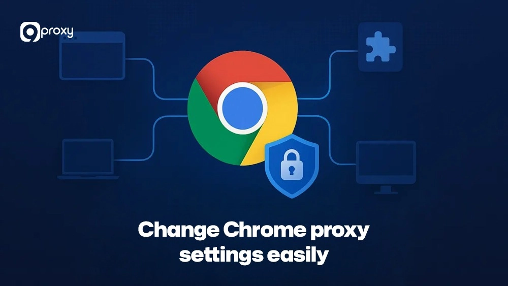 Change Chrome proxy settings easily