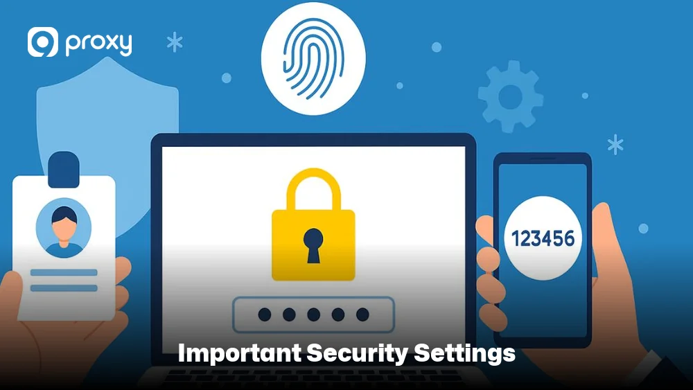 Important Security Settings