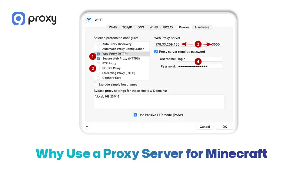 Set Up a Proxy for Minecraft on macOS