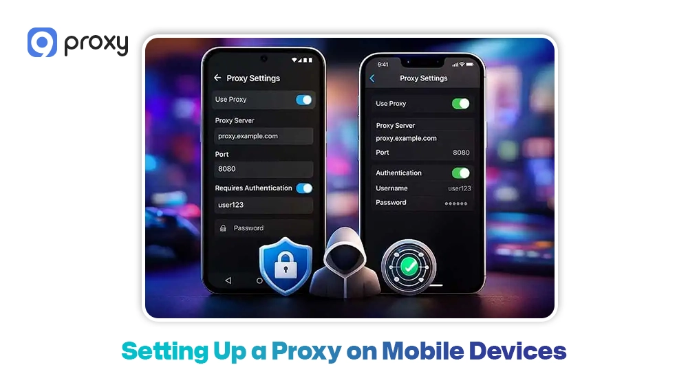 Setting Up a Proxy on Mobile Devices