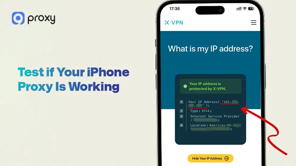 Test if Your iPhone Proxy Is Working