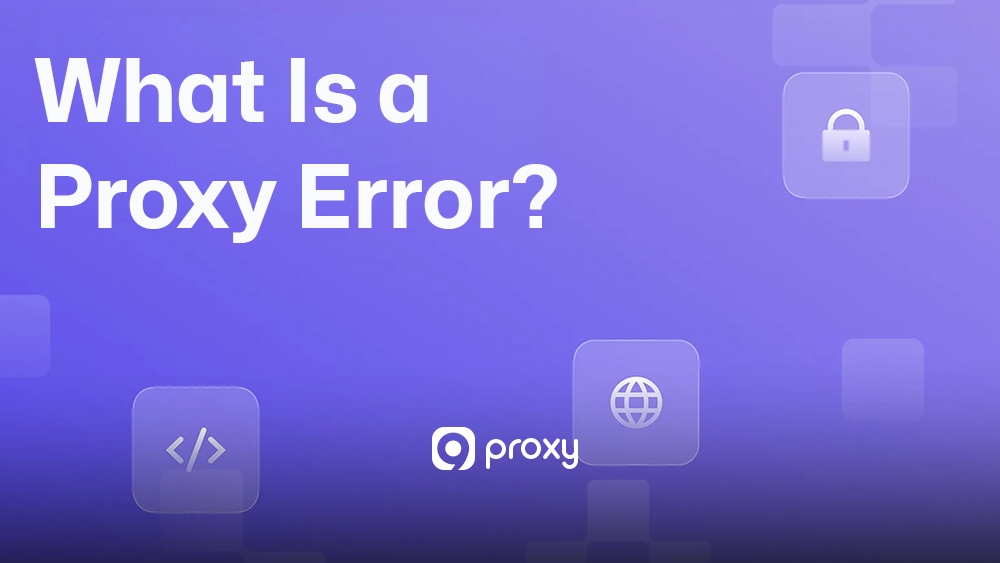 What Is a Proxy Error?