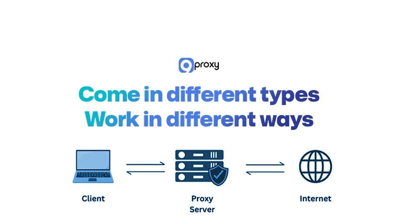 Proxy servers come in many different types and work in different ways.