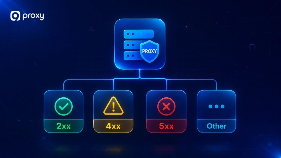 Proxy Error Codes Are Grouped