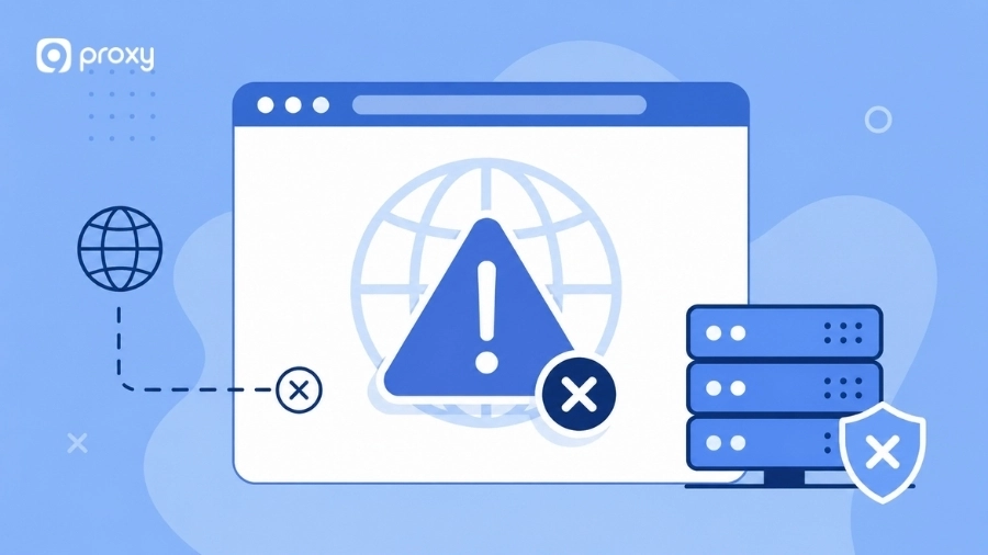 There Is Something Wrong With the Proxy Server