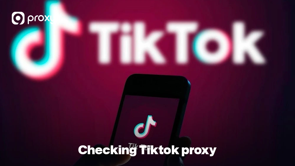 Checking Tiktok proxy
