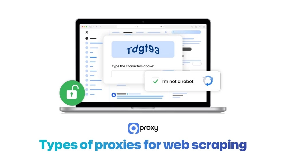Types of proxies for web scraping