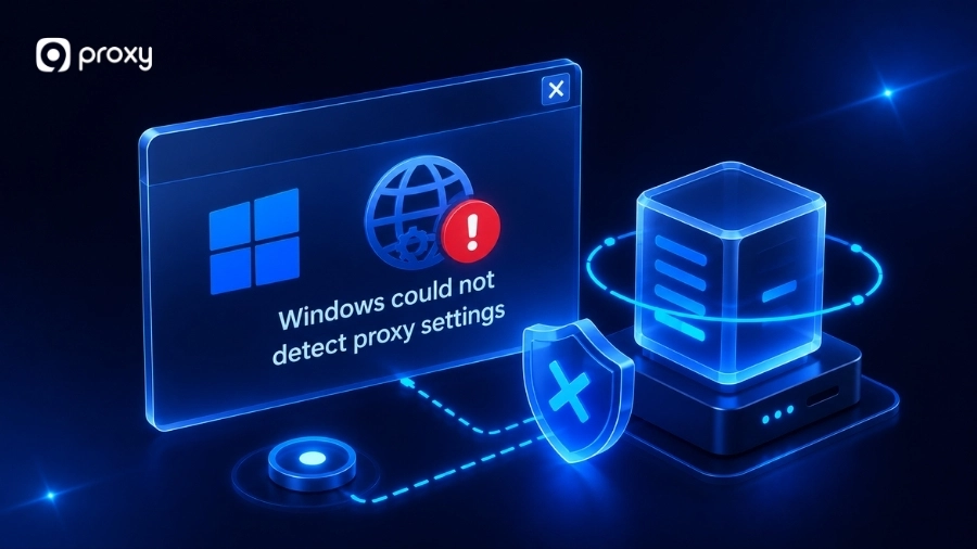 What is "Windows Could Not Detect Proxy Settings"