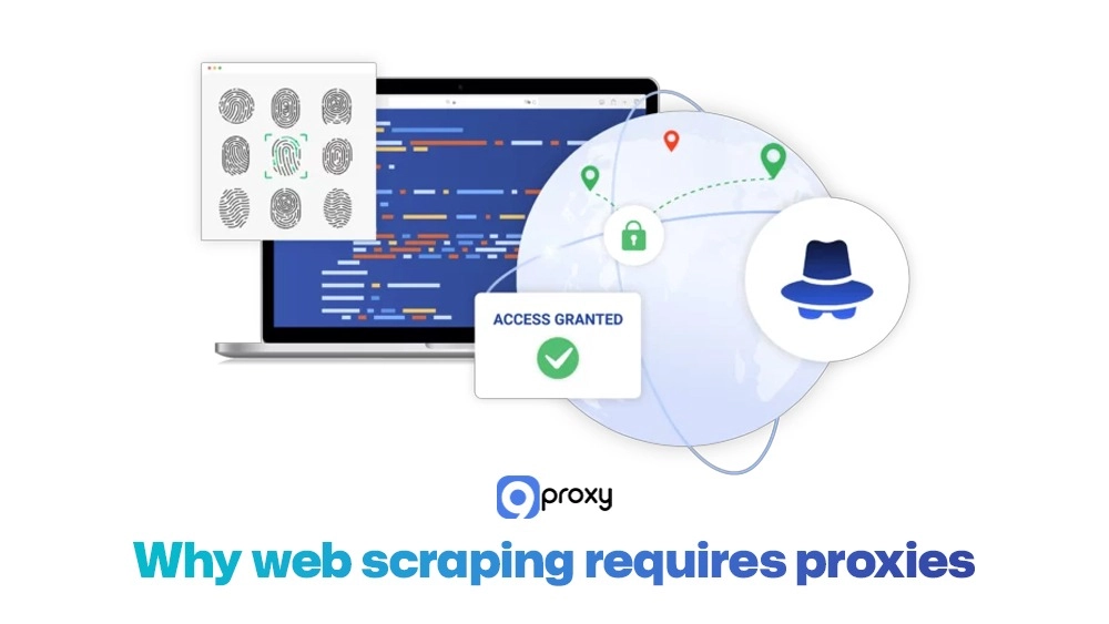 Why web scraping requires proxies