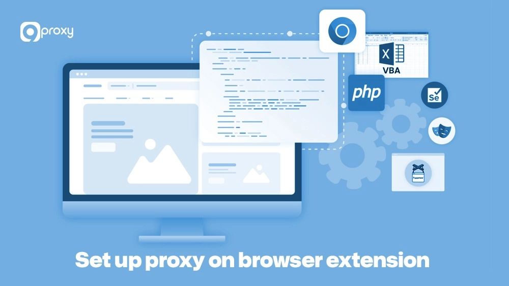 Set up proxy on different platforms on browser extension