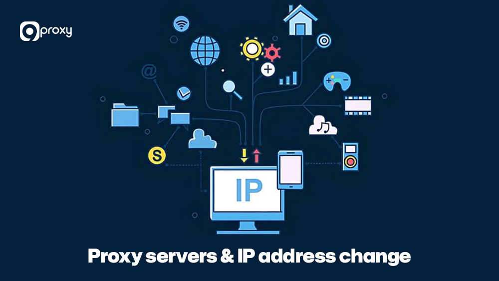Understanding proxy servers & IP address change