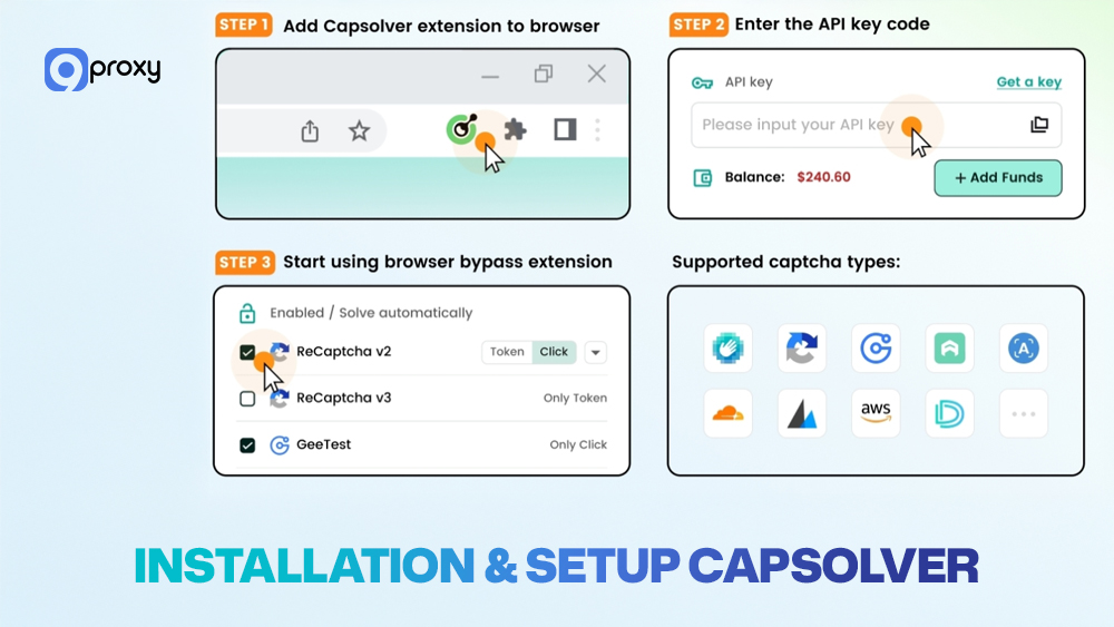 Installation & setup CapSolver