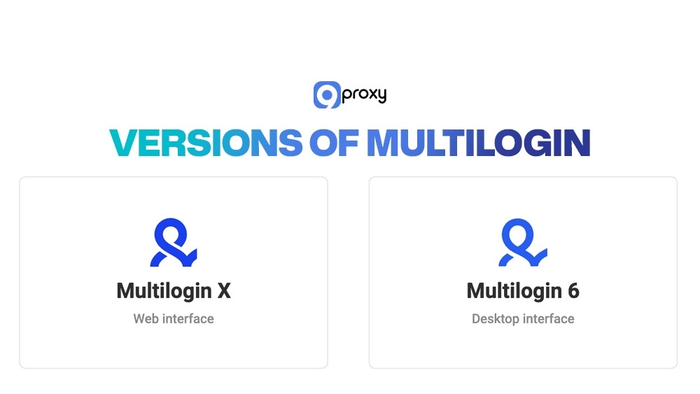 Versions of Multilogin