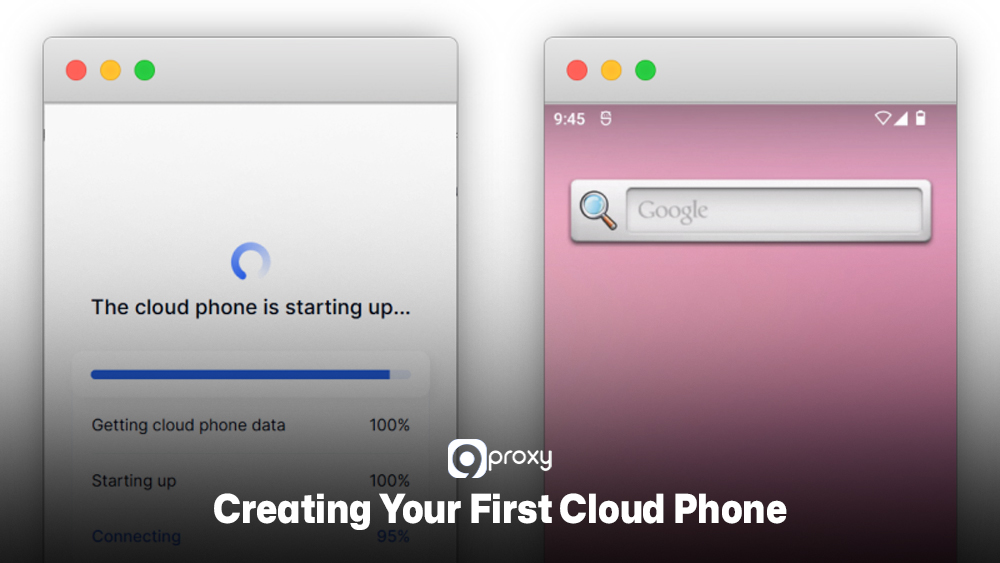 Creating Your First Cloud Phone
