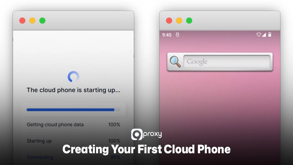 Creating Your First Cloud Phone