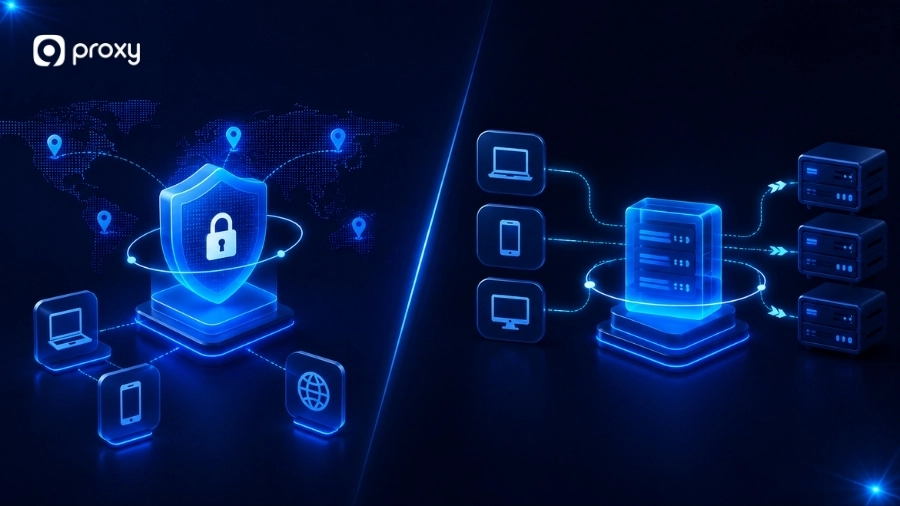 Comparison VPN and Reverse Proxy