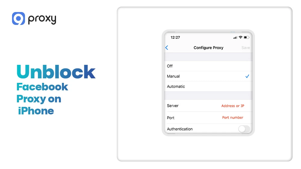 Unblock Facebook Proxy on iPhone