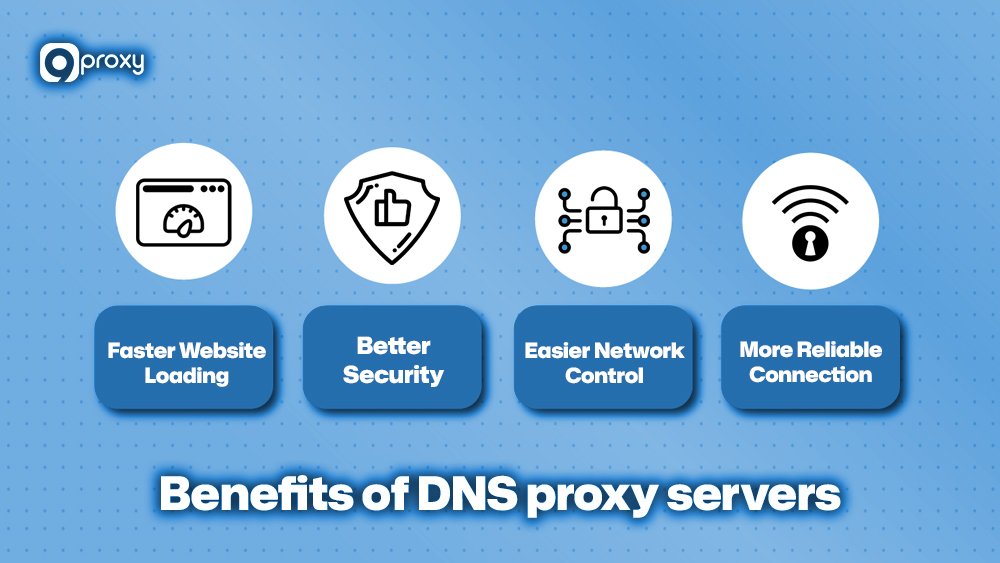 Benefits of DNS proxy servers
