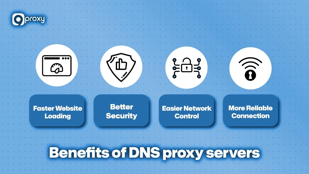 Benefits of DNS proxy servers