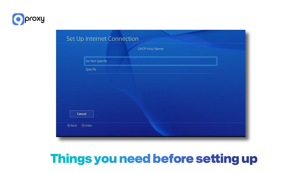 Things you need before setting up