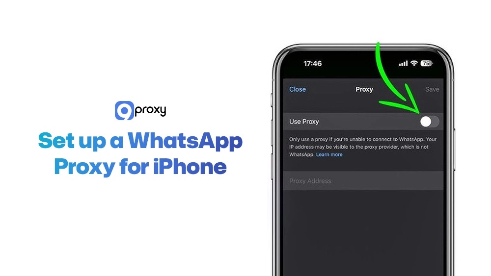 Set up a WhatsApp Proxy for iPhone