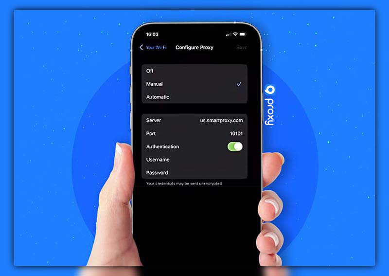 Cài đặt Máy chủ Proxy cho iPhone Tăng cường Bảo mật và Tốc độ