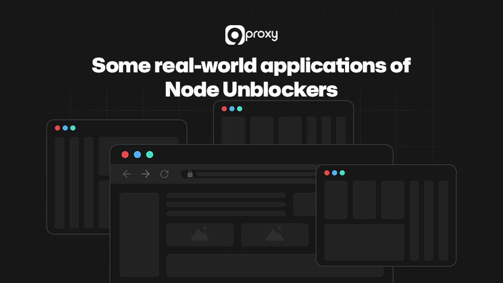 Some real-world applications of Node Unblockers