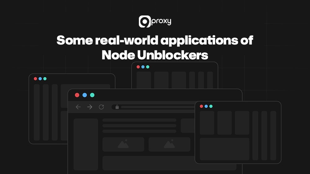 Some real-world applications of Node Unblockers