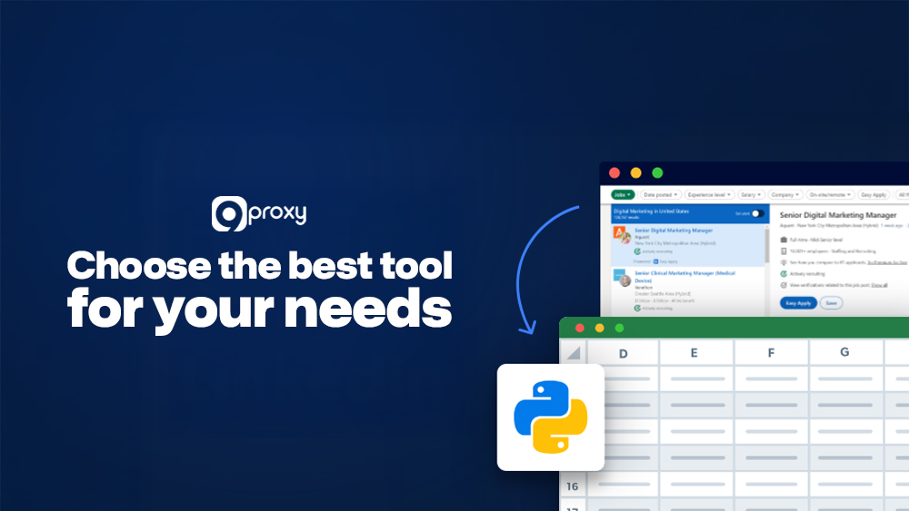 Choose the best tool for your needs