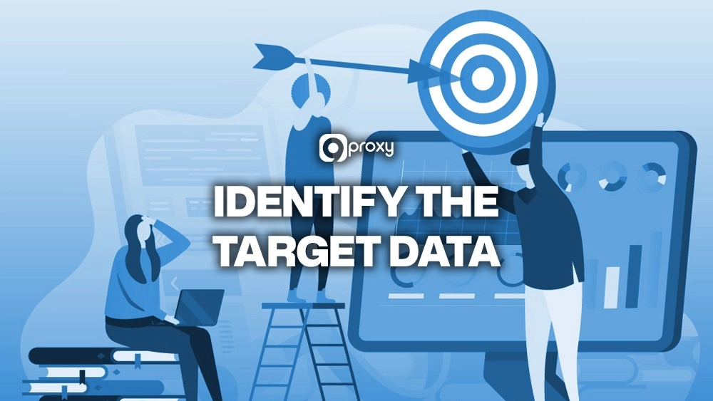Identify the target data