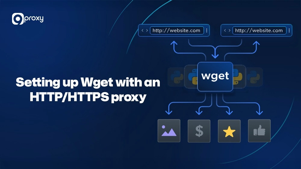 Setting up Wget with an HTTP/HTTPS proxy