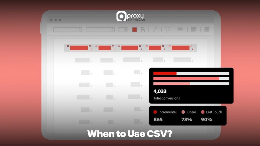 When to Use CSV?