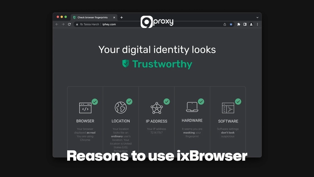 Reasons to use ixBrowser