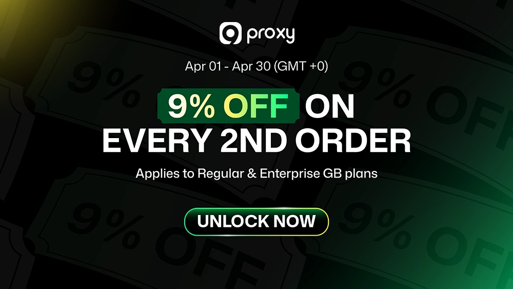 9Proxy Double Boost 活动的一部分