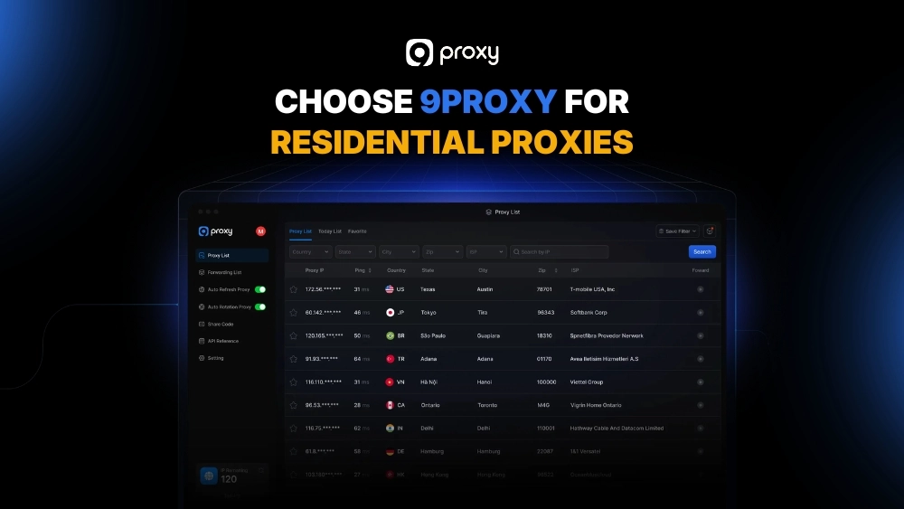 Choose the best residential proxy service