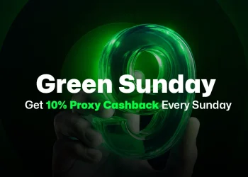 Green Sunday: How to Get 10% Proxy Cashback Every Sunday