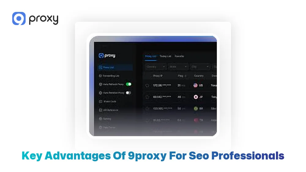 Key Advantages of 9Proxy for SEO Professionals