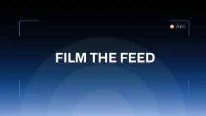 Film The Feed: Win Up to 99GB of Data for Your 9Proxy Workflow