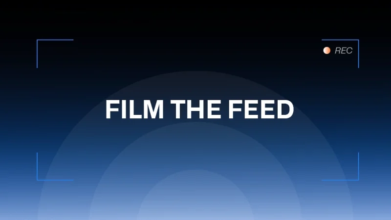 Film The Feed: Win Up to 99GB of Data for Your 9Proxy Workflow