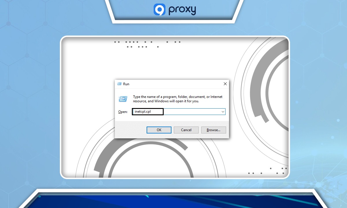 禁用（取消选中）代理设置