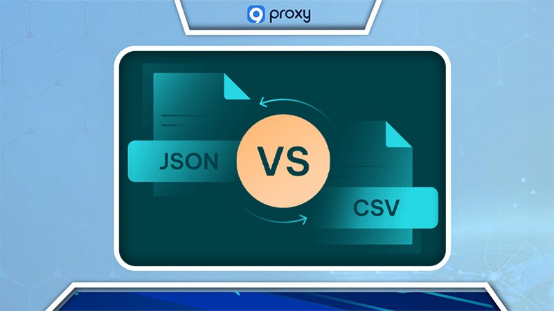 Có thể sử dụng JSON và CSV cùng nhau không?