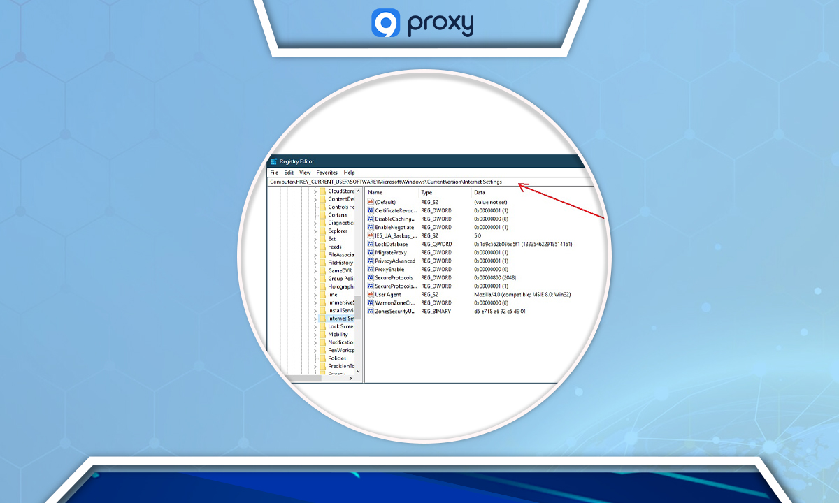 Select Internet Settings