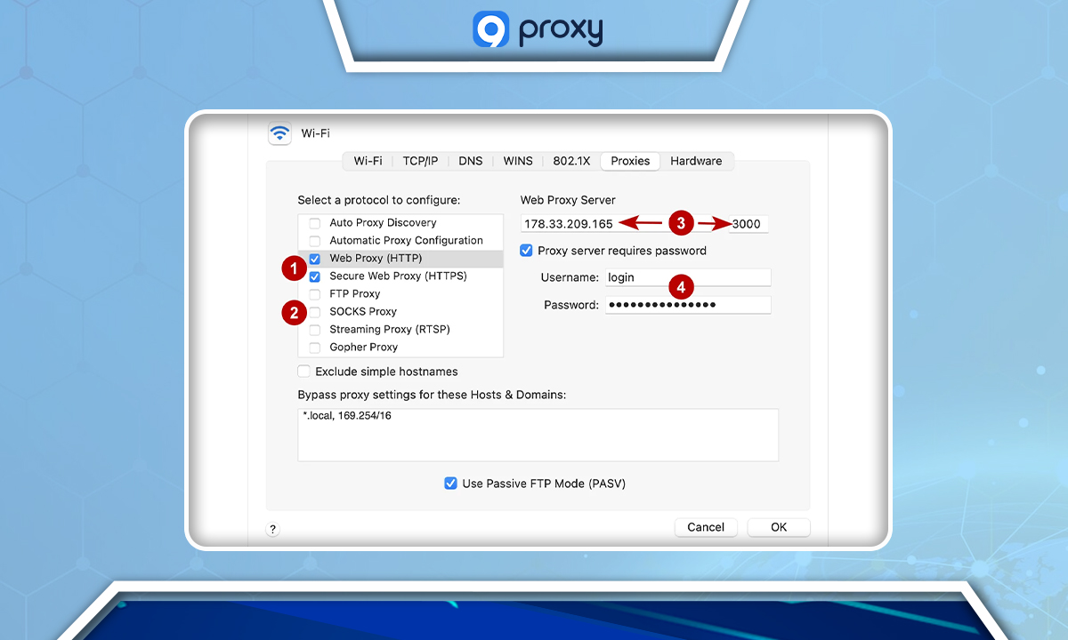 Setup Proxy for Opera