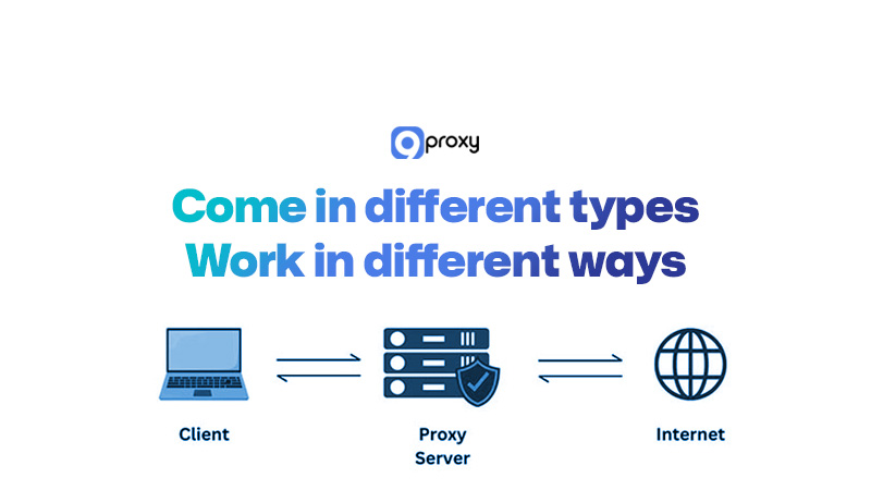 Proxy servers come in many different types and work in different ways.