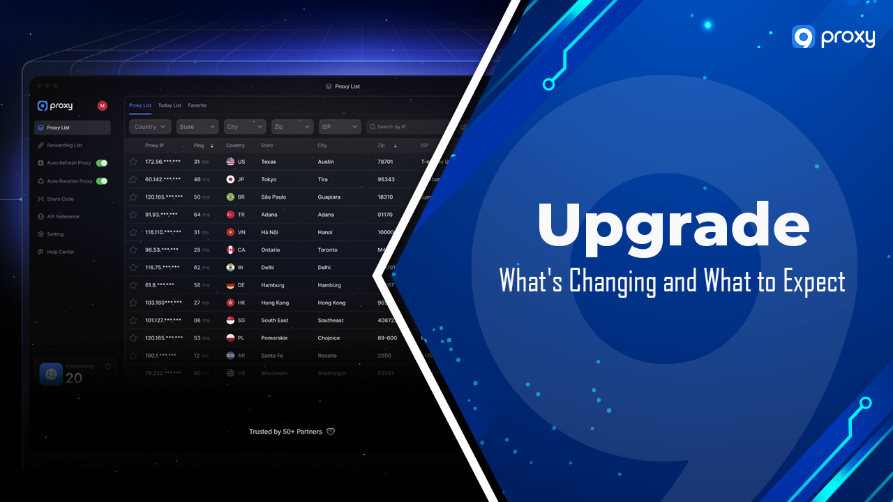 9Proxy Upgrade: What’s Changing and What to Expect